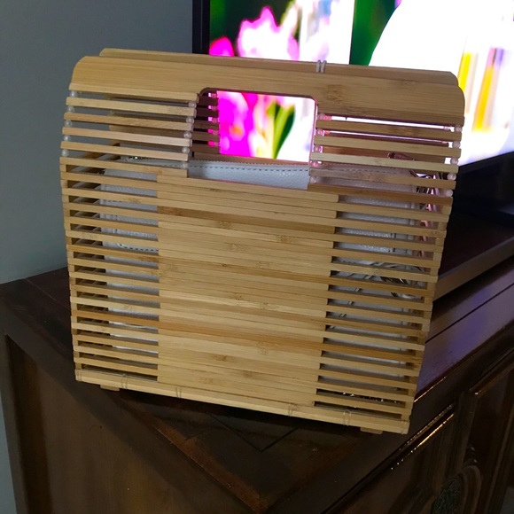 Rectangular Bamboo Bag - Picture 2 of 3